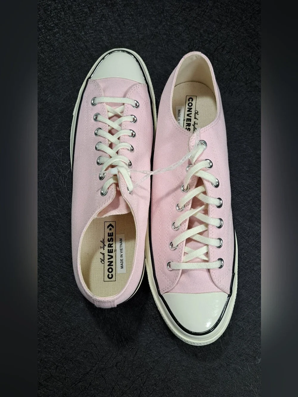 Converse Chuck 70 Low Top Pink Canvas Sneakers Men’s Size 13 / Women’s Size 15. - Picture 4 of 16